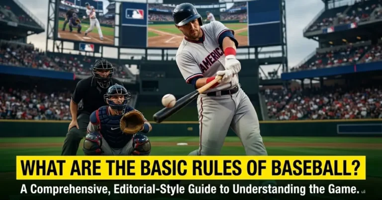 BASEBALL FOR BEGINNERS – Complete Guide to Understanding America’s Favorite Pastime